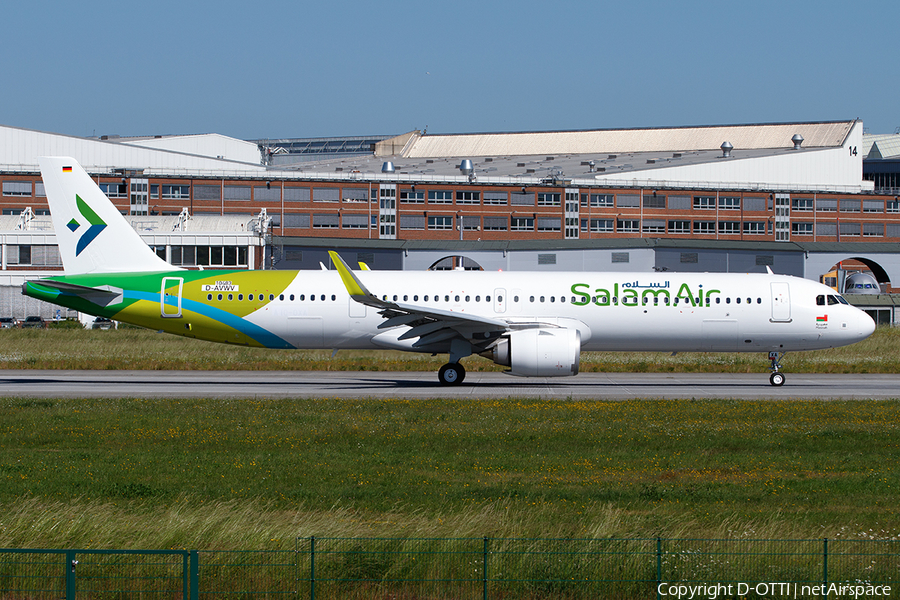 Salam Air Airbus A321-253NX (D-AVWV) | Photo 452788