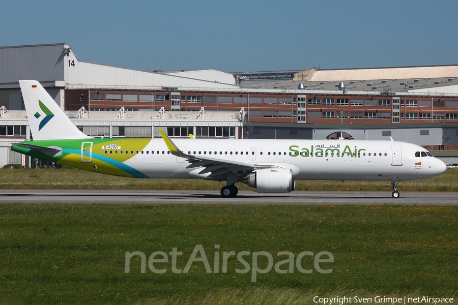 Salam Air Airbus A321-253NX (D-AVWV) | Photo 452902
