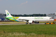 Salam Air Airbus A321-253NX (D-AVWV) at  Hamburg - Finkenwerder, Germany