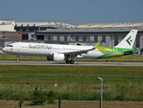 Salam Air Airbus A321-253NX (D-AVWV) at  Hamburg - Finkenwerder, Germany