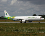 Salam Air Airbus A321-253NX (D-AVWV) at  Hamburg - Finkenwerder, Germany