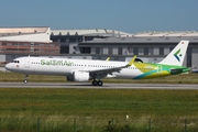 Salam Air Airbus A321-253NX (D-AVWV) at  Hamburg - Finkenwerder, Germany