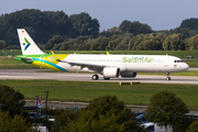 Salam Air Airbus A321-253NX (D-AVWV) at  Hamburg - Finkenwerder, Germany