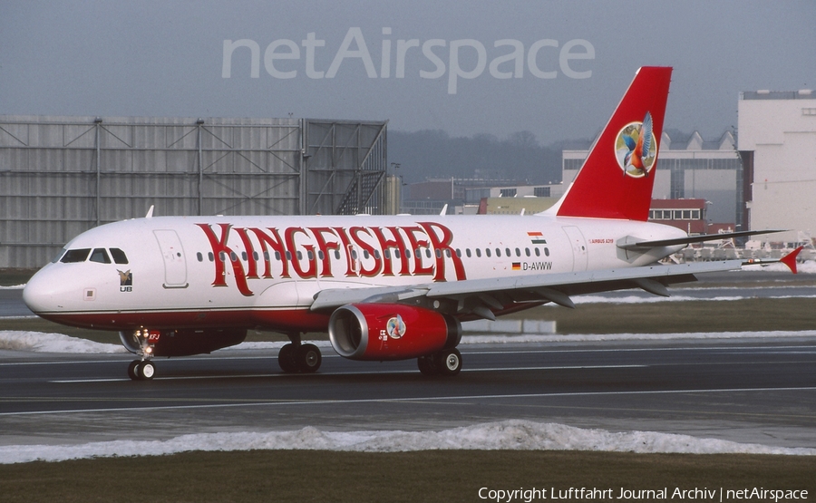 Kingfisher Airlines Airbus A319-131 (D-AVWW) | Photo 413753