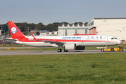 Sichuan Airlines Airbus A321-271N (D-AVWW) at  Hamburg - Finkenwerder, Germany