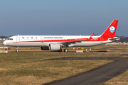 Sichuan Airlines Airbus A321-271N (D-AVWW) at  Hamburg - Finkenwerder, Germany