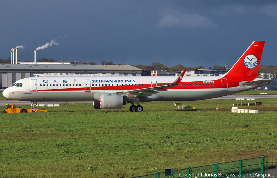 Sichuan Airlines Airbus A321-271N (D-AVWW) | Photo 566247