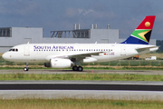 South African Airways Airbus A319-131 (D-AVWW) at  Hamburg - Finkenwerder, Germany