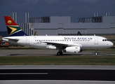 South African Airways Airbus A319-131 (D-AVWW) at  Hamburg - Finkenwerder, Germany