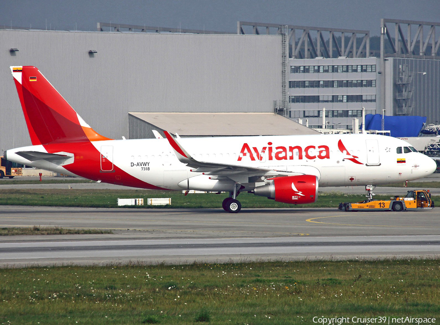 Avianca Airbus A319-115 (D-AVWY) | Photo 192901
