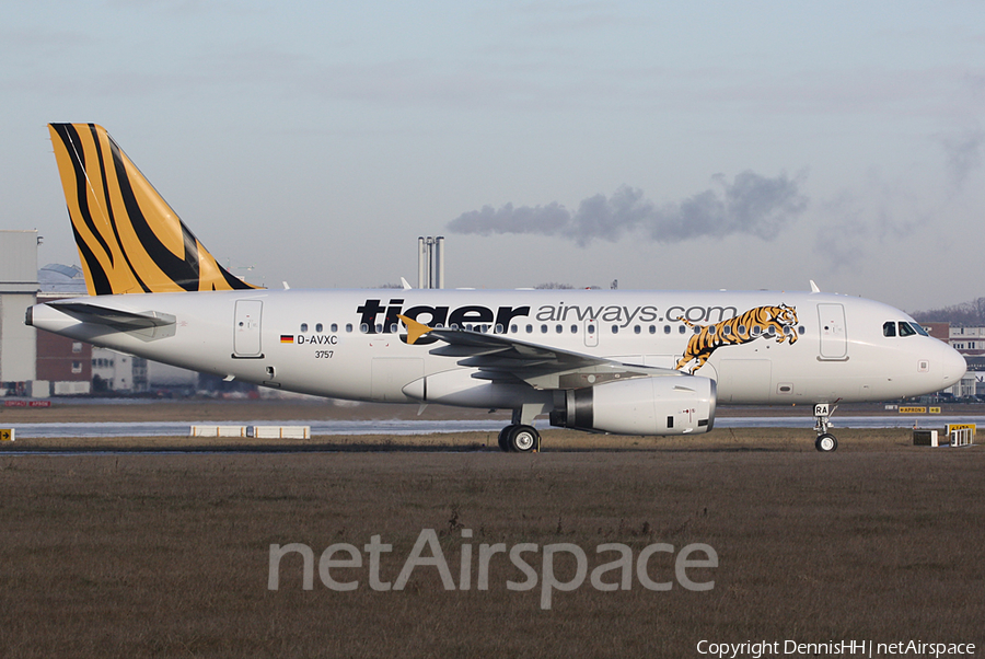 Tiger Airways Airbus A319-132 (D-AVXC) | Photo 398285