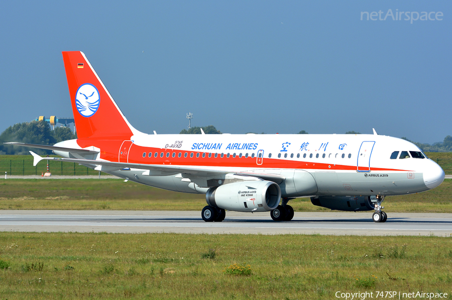 Sichuan Airlines Airbus A319-133 (D-AVXD) | Photo 31511