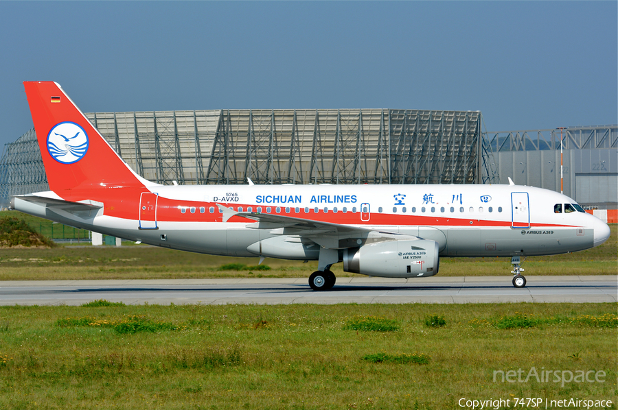 Sichuan Airlines Airbus A319-133 (D-AVXD) | Photo 46503