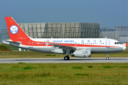 Sichuan Airlines Airbus A319-133 (D-AVXD) at  Hamburg - Finkenwerder, Germany