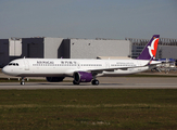 Air Macau Airbus A321-271NX (D-AVXE) at  Hamburg - Finkenwerder, Germany