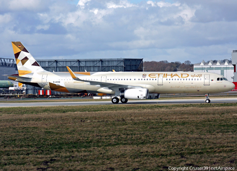 Etihad Airways Airbus A321-231 (D-AVXE) | Photo 106869