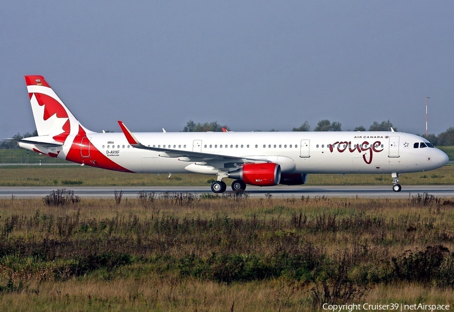 Air Canada Rouge Airbus A321-211 (D-AVXF) | Photo 137161