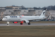Iran Air Airbus A321-211 (D-AVXF) at  Hamburg - Finkenwerder, Germany