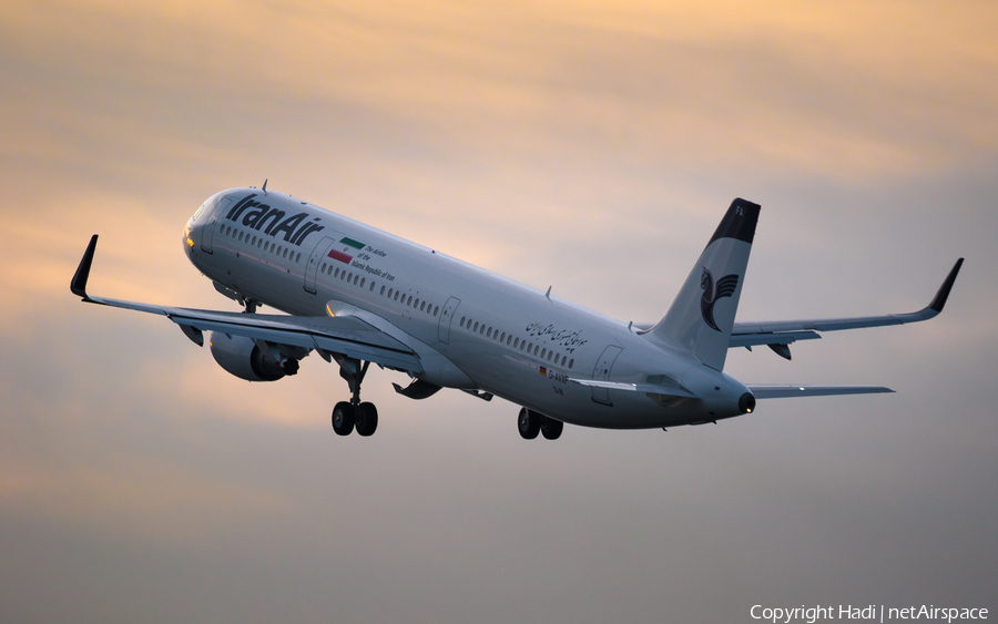 Iran Air Airbus A321-211 (D-AVXF) | Photo 135449