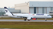 Iran Air Airbus A321-211 (D-AVXF) at  Hamburg - Finkenwerder, Germany