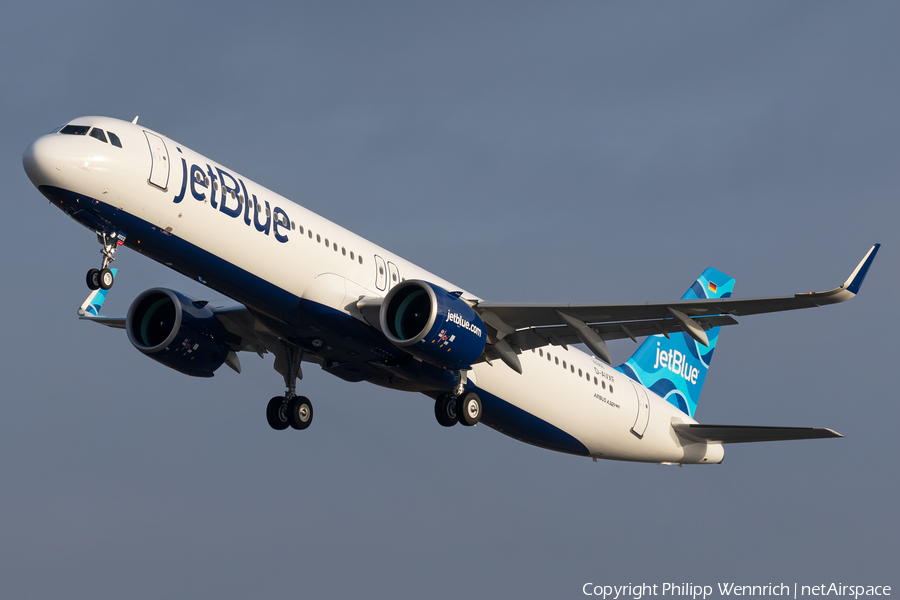 JetBlue Airways Airbus A321-271NX (D-AVXF) | Photo 431309