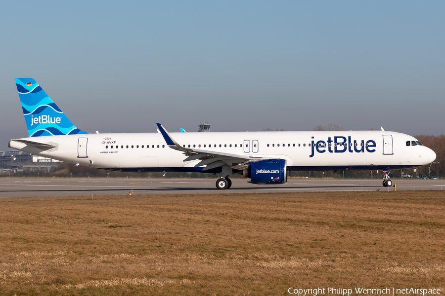 JetBlue Airways Airbus A321-271NX (D-AVXF) | Photo 434222