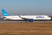 JetBlue Airways Airbus A321-271NX (D-AVXF) at  Hamburg - Finkenwerder, Germany