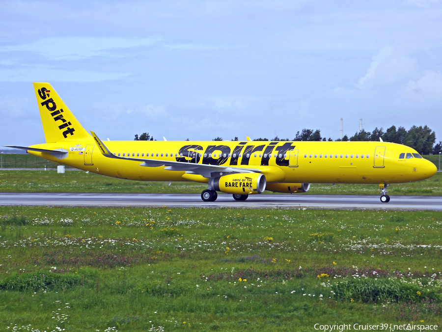 Spirit Airlines Airbus A321-231 (D-AVXF) | Photo 242057