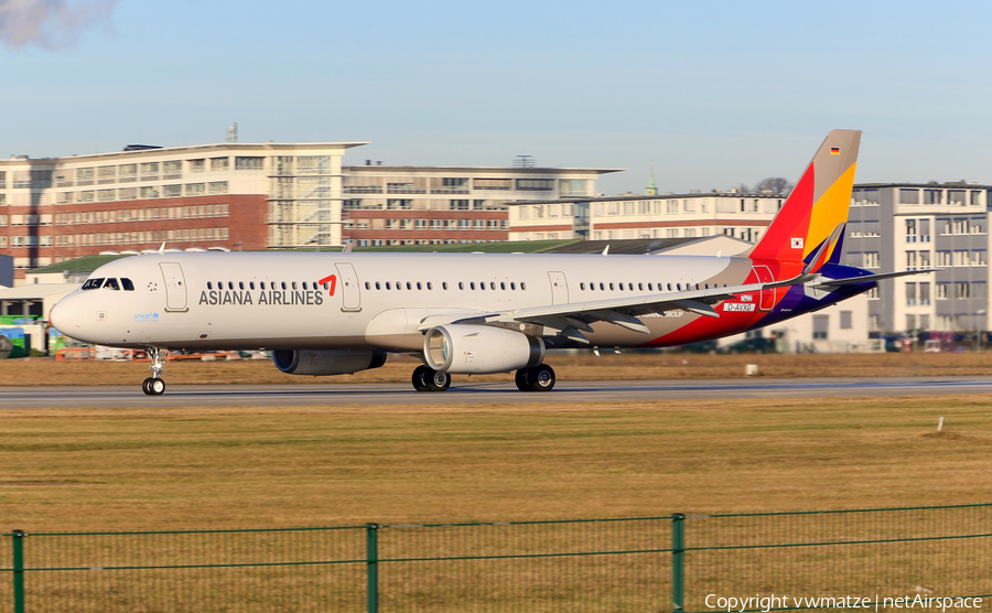 Asiana Airlines Airbus A321-231 (D-AVXG) | Photo 133406