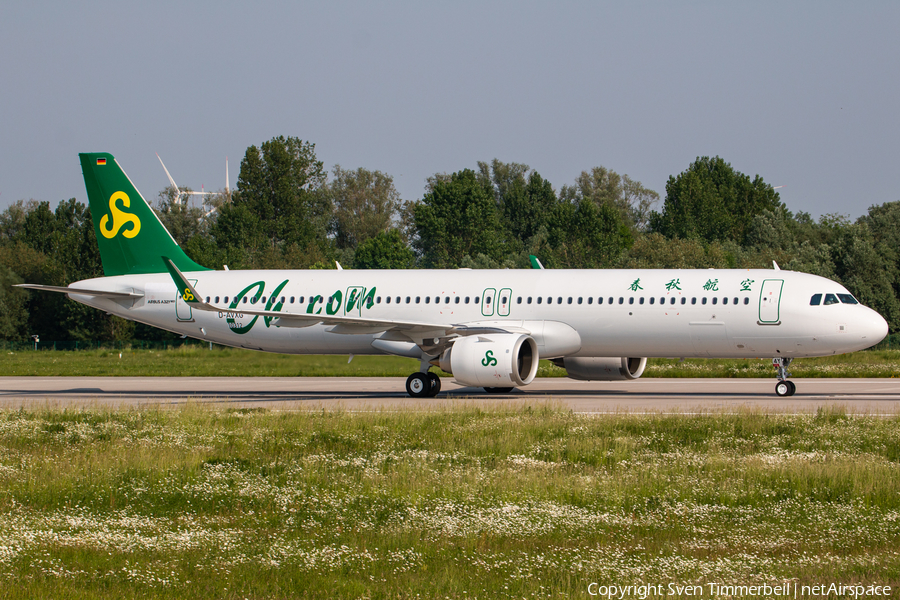 Spring Airlines Airbus A321-253NX (D-AVXG) | Photo 452171