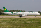 Spring Airlines Airbus A321-253NX (D-AVXG) at  Hamburg - Finkenwerder, Germany