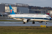 China Southern Airlines Airbus A321-211 (D-AVXH) at  Hamburg - Finkenwerder, Germany