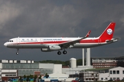 Sichuan Airlines Airbus A321-231 (D-AVXH) at  Hamburg - Finkenwerder, Germany