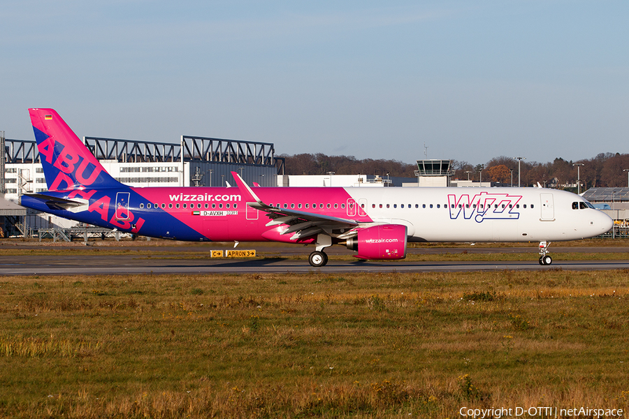 Wizz Air Abu Dhabi Airbus A321-271NX (D-AVXH) | Photo 416944