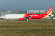 VietJet Air Airbus A321-211 (D-AVXI) at  Hamburg - Finkenwerder, Germany