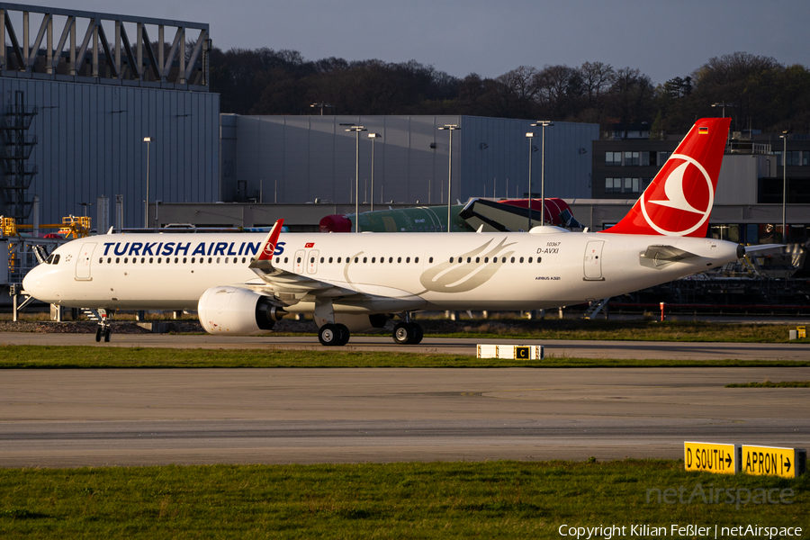 Turkish Airlines Airbus A321-271NX (D-AVXI) | Photo 443821