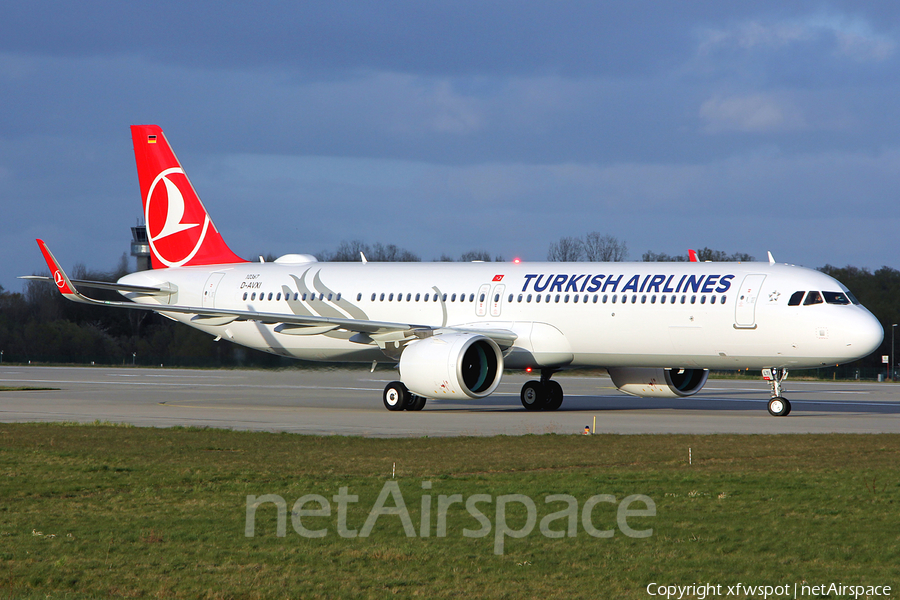 Turkish Airlines Airbus A321-271NX (D-AVXI) | Photo 444020