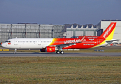 VietJet Air Airbus A321-211 (D-AVXI) at  Hamburg - Finkenwerder, Germany