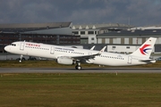 China Eastern Airlines Airbus A321-231 (D-AVXJ) at  Hamburg - Finkenwerder, Germany