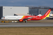 VietJet Air Airbus A321-211 (D-AVXJ) at  Hamburg - Finkenwerder, Germany