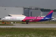 Wizz Air Airbus A321-271NX (D-AVXJ) at  Hamburg - Finkenwerder, Germany