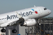 American Airlines Airbus A319-112 (D-AVXK) at  Hamburg - Finkenwerder, Germany