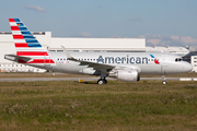 American Airlines Airbus A319-112 (D-AVXK) at  Hamburg - Finkenwerder, Germany