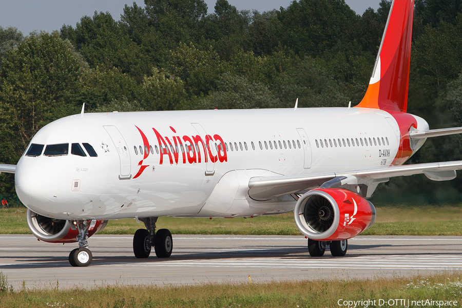 Avianca Airbus A321-231 (D-AVXK) | Photo 439014