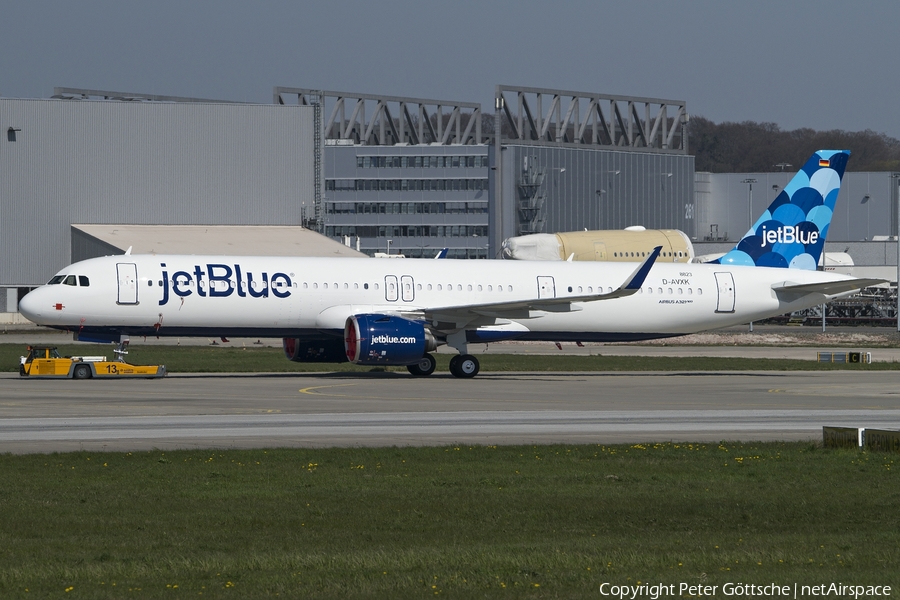 JetBlue Airways Airbus A321-271NX (D-AVXK) | Photo 313265