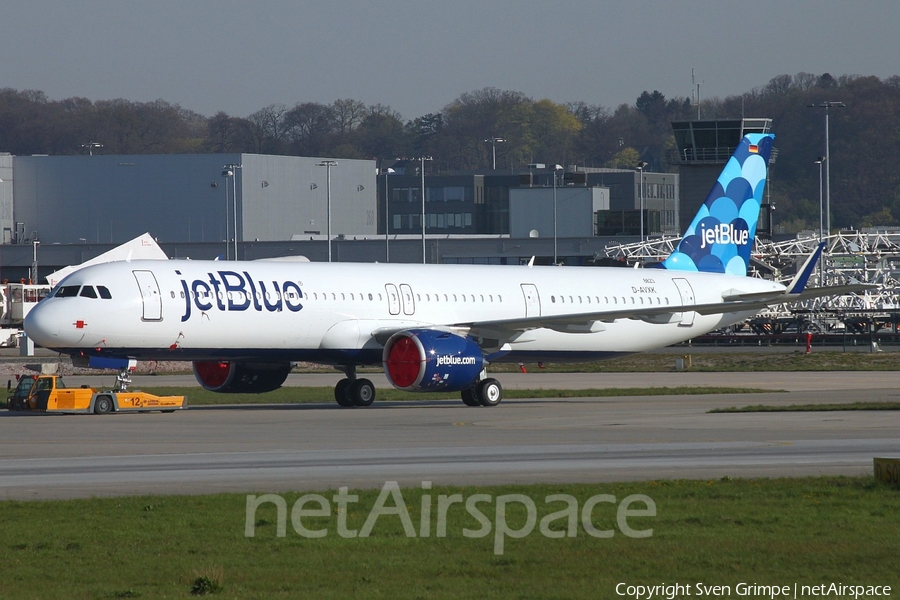 JetBlue Airways Airbus A321-271NX (D-AVXK) | Photo 314004