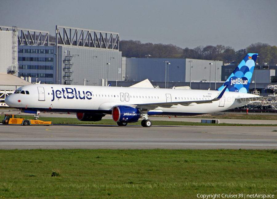JetBlue Airways Airbus A321-271NX (D-AVXK) | Photo 355814