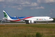 MEA - Middle East Airlines Airbus A321-271NX (D-AVXK) at  Hamburg - Finkenwerder, Germany