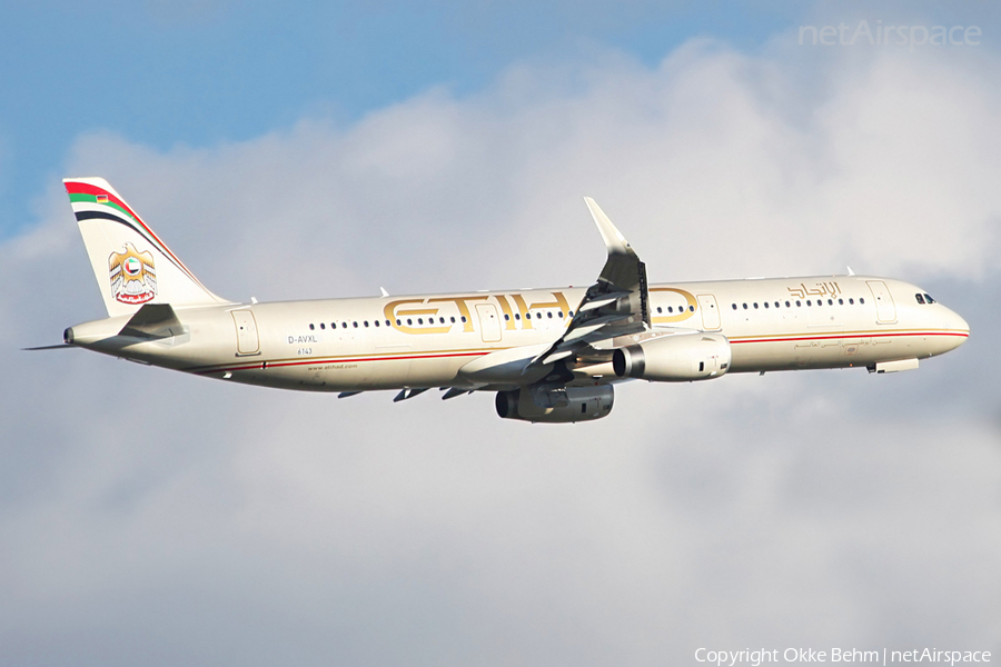 Etihad Airways Airbus A321-231 (D-AVXL) | Photo 49542