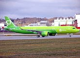 S7 Airlines Airbus A321-271N (D-AVXL) at  Hamburg - Finkenwerder, Germany